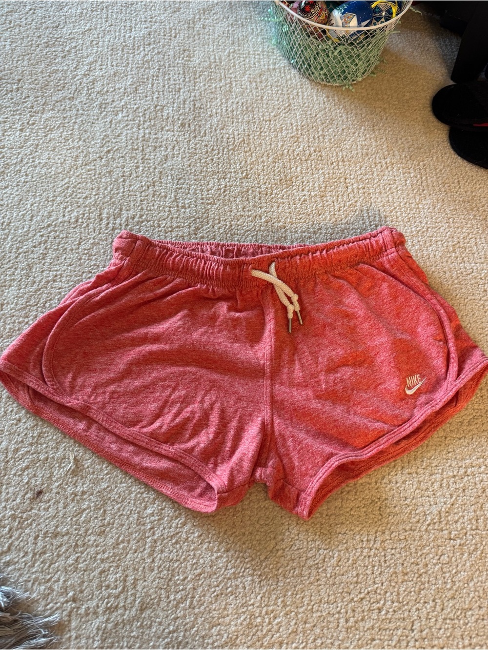 Nike Women's Pink Everyday Lounge Shorts